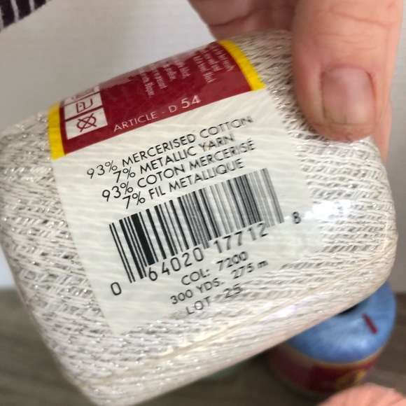 Vtg South Maid Mercerised Cotton Yarn - Picture 12 of 15